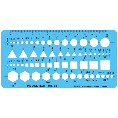 ステッドラー 組合せ定規 976 04