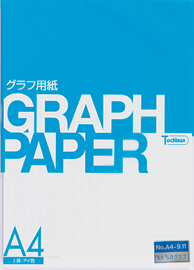 9.1mmｸﾞﾗﾌ用紙 方眼紙 上質紙厚口